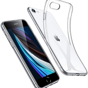 Hülle für Apple iPhone 7/8/SE 2022/Xs/11/12/12 Pro Max 13/13 Pro Max 14/14 Pro Schutzhülle Silikonhülle Handyhülle Silikon Case Transparent Bild 3