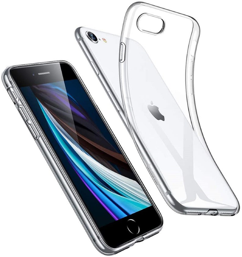 Hülle für Apple iPhone 7/8/SE 2022/Xs/11/12/12 Pro Max 13/13 Pro Max 14/14 Pro Schutzhülle Silikonhülle Handyhülle Silikon Case Transparent Bild 3