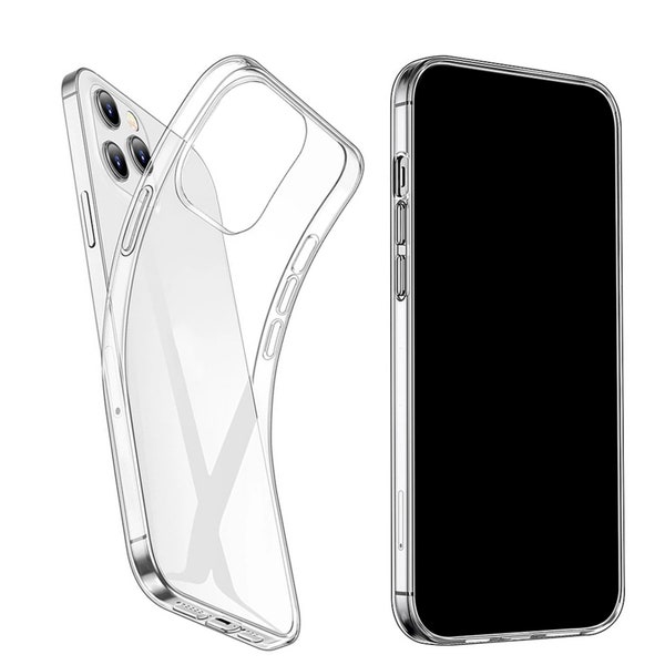 Hülle für Apple iPhone 7/8/SE 2022/Xs/11/12/12 Pro Max 13/13 Pro Max 14/14 Pro Schutzhülle Silikonhülle Handyhülle Silikon Case Transparent