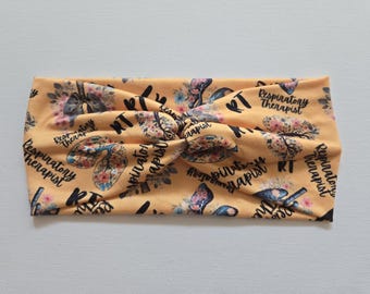 Respiratory Therapist Twisted Headband