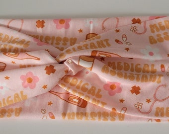Medical Assistant Twisted Headband