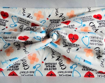 Certified Medical Assistant Twisted Headband