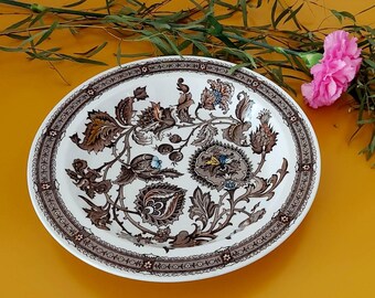 Ridgway Ironstone Jacobean Large Dinner Plates