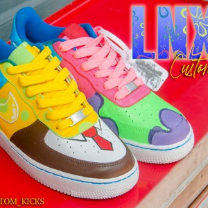 Spongebob Air Jordan 1 Etsy