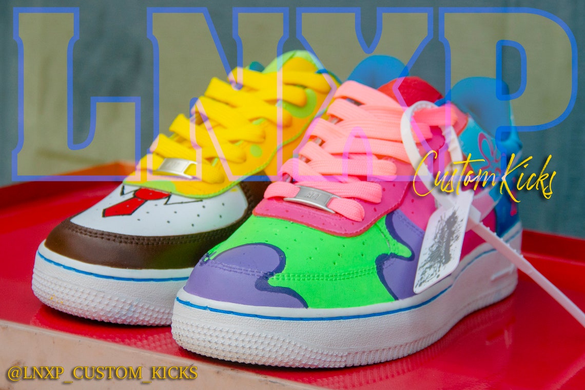 spongebob and patrick af1