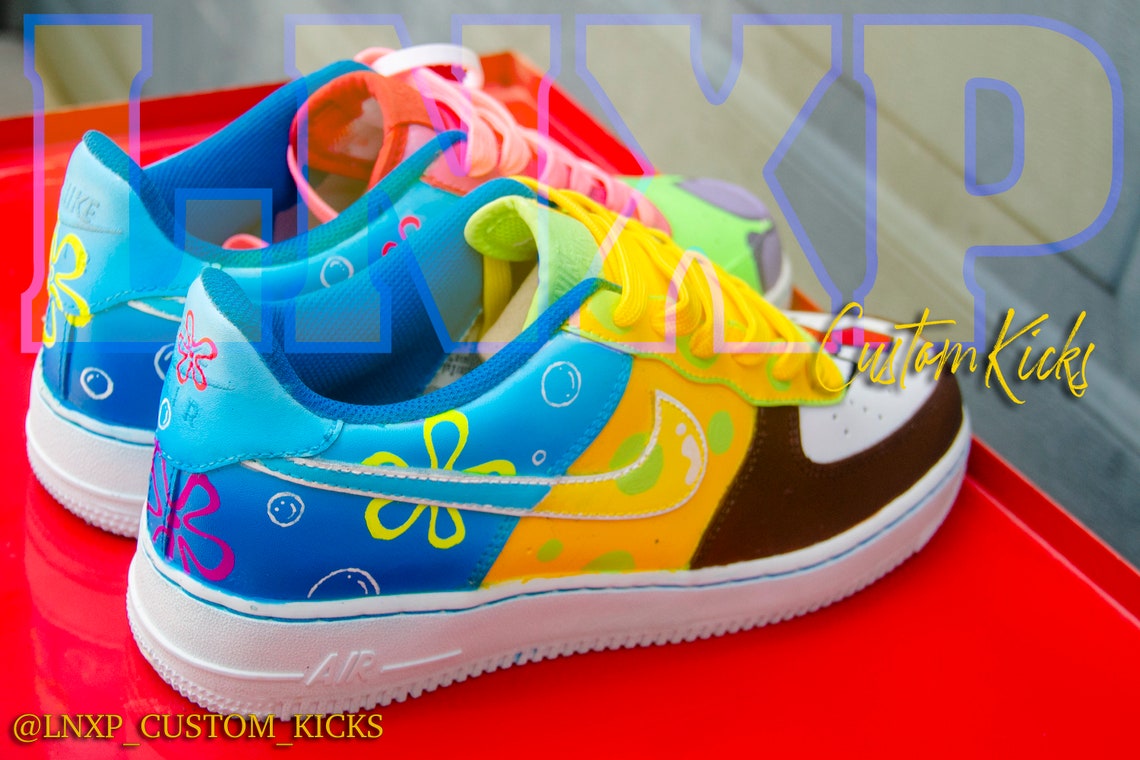 spongebob and patrick af1