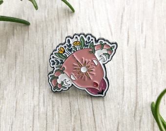 Uterus Enamel Pin Badge