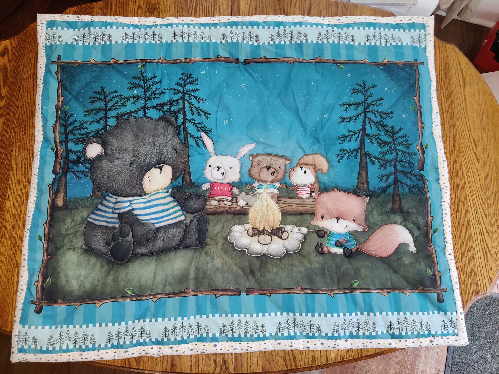 Campfire Blanket Etsy