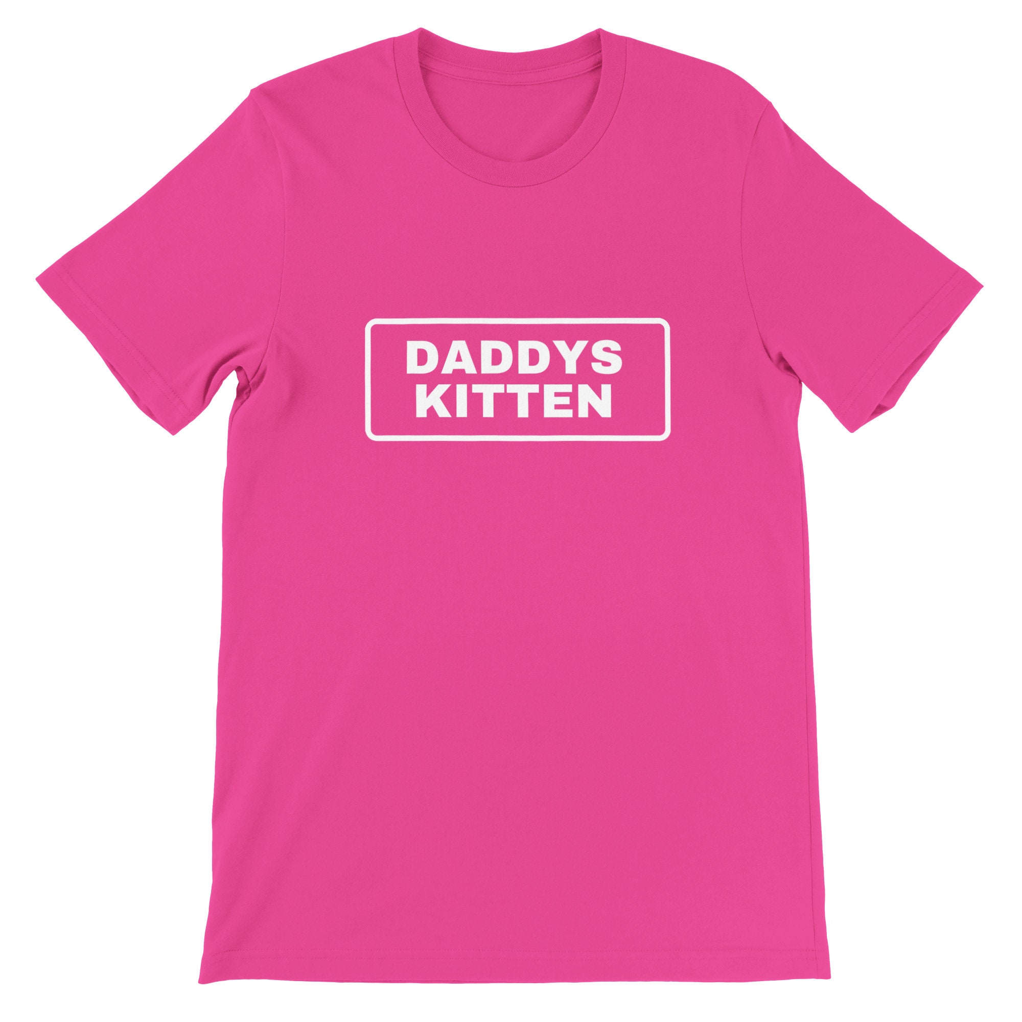 Daddys Kitten Triblend Camiseta Crewneck Femenino Etsy