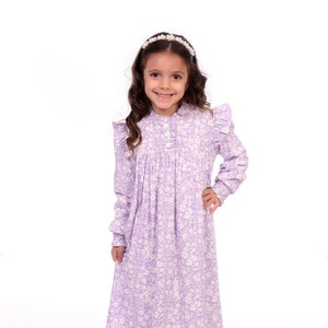 Kids Hijab Muslim Girl Dress Little Girls Hijab Girls Eid Dress Baby Hijab Children Abaya Kid Abaya  4 5 6 7 8 Age Jilbab Khimar Niqab
