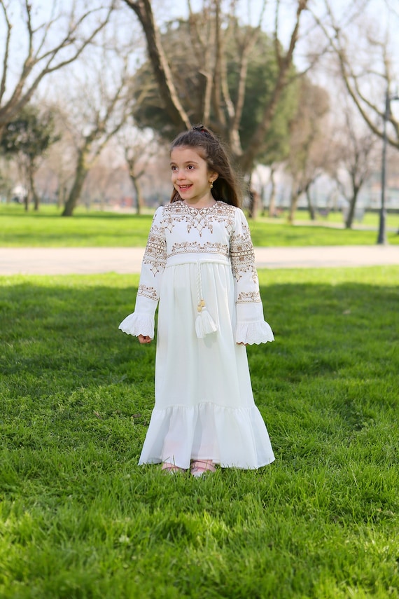 Robe Fillette Robe Orientale Petite Fille Robe Musulmane Pour - Main Image