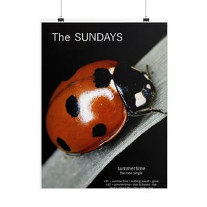 The Sundays Summertime Single Poster (Fine Art, Semi-Glossy, Matte)
