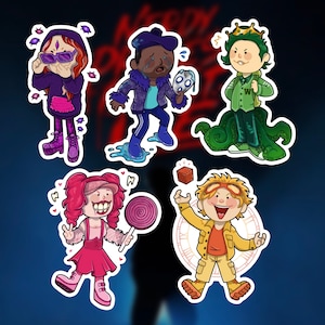 The lords in black sticker pack || starkid black friday nerdy prudes must die the guy who didn't like musicals stickers