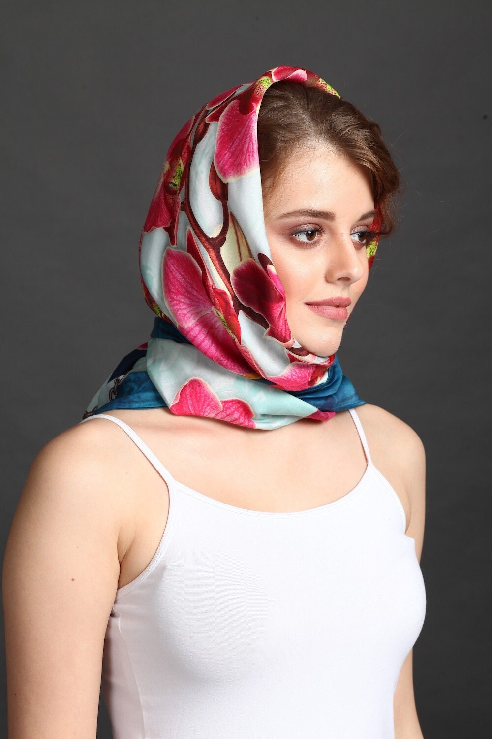 35 X 35 Women Square Silk Like Hair Scarf Head Sleeping Wrap Satin Headscarf Scarf Hairstyles, Head Scarf, Hair Wrap Scarf | Women's 70cm Like Silk Satin Square Floral Print Hair Head 35 X 35 Women Square Silk Like Hair Scarf Head Sleeping Wrap Satin Headscarf Scarf Hairstyles, Head Scarf, Hair Wrap Scarf | Women's 70cm Like Silk Satin Square Floral Print Hair Head