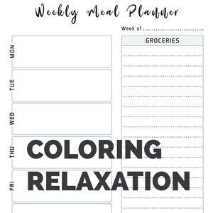 Weekly Meal Planner
