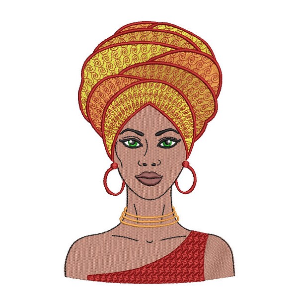 African Machine Embroidery Designs Etsy