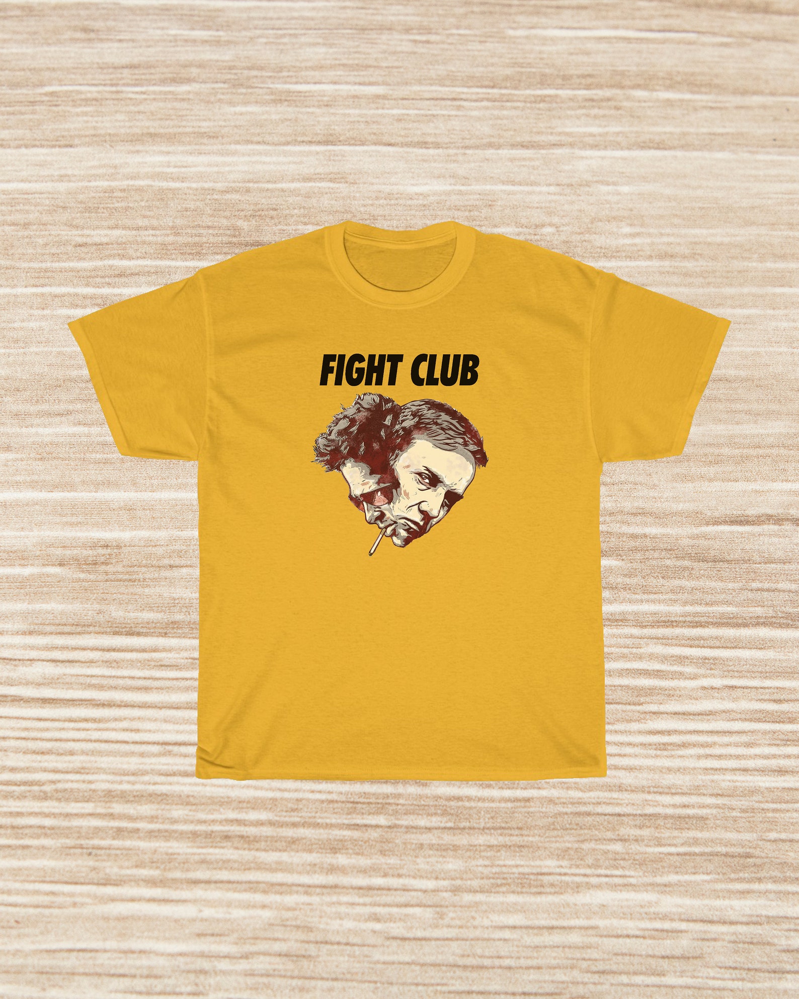 Fight Club Tyler Durden Unisex Heavy Cotton TShirt / Movie