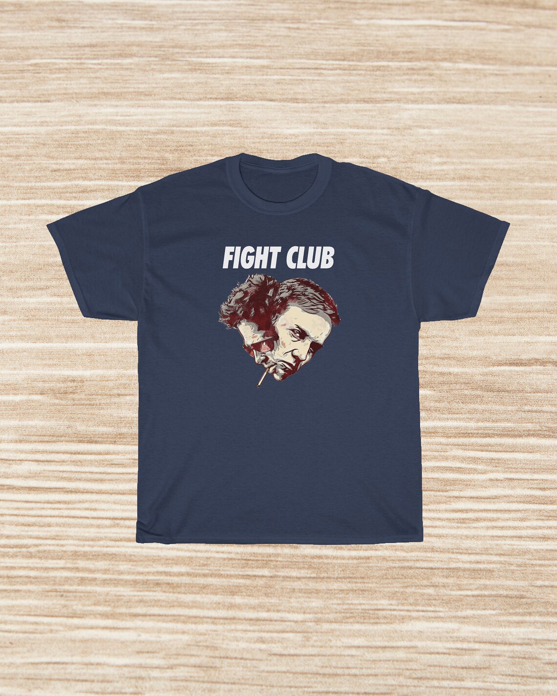Fight Club Tyler Durden Unisex Heavy Cotton TShirt / Movie