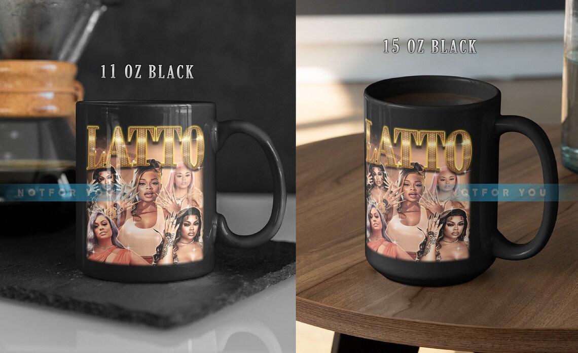 LATTO THE BIGGEST Mug Latto Big Energy Rap Mug Big Latto Etsy