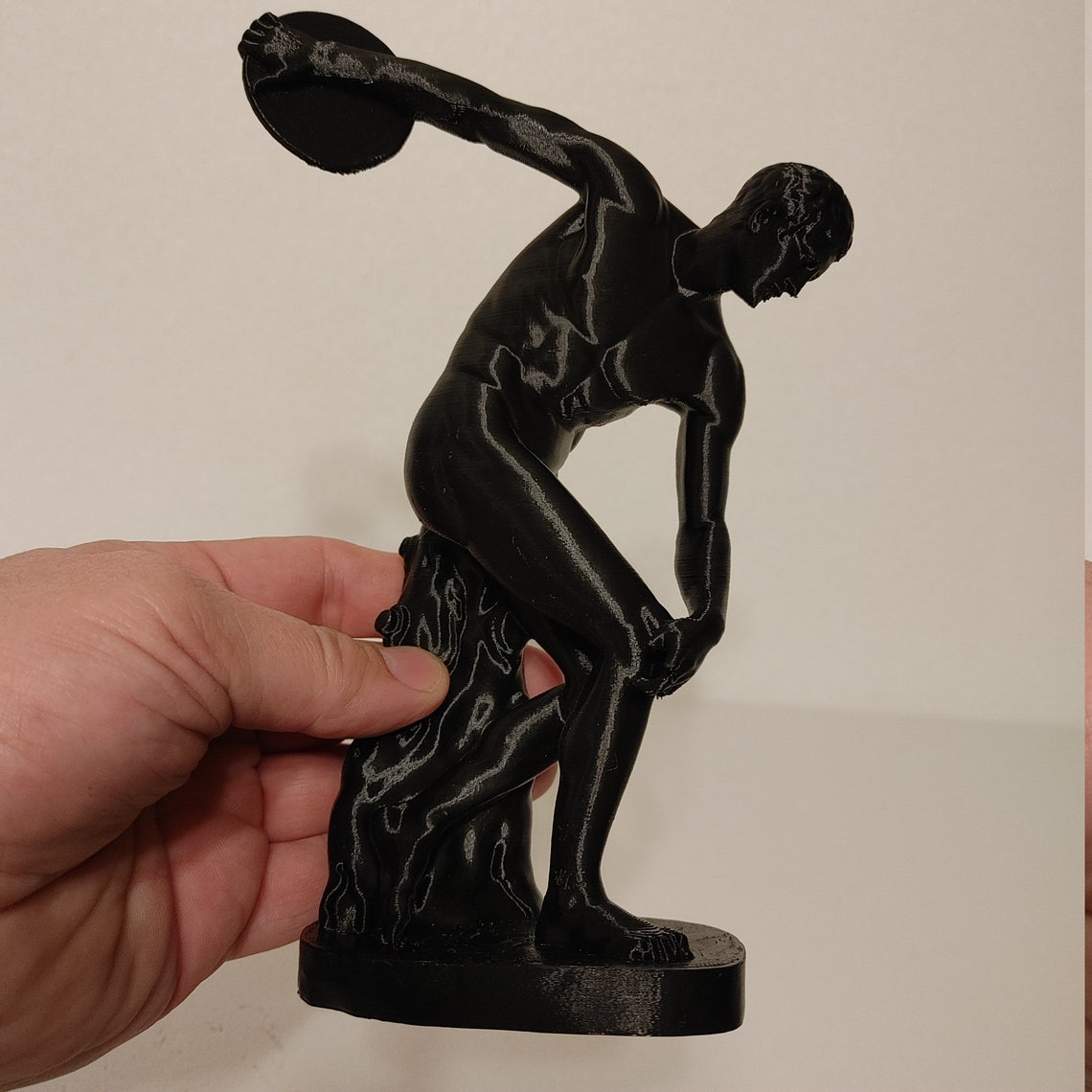 Discobolus Model Aka the Discus Thrower Sculpture 3D PLA Etsy