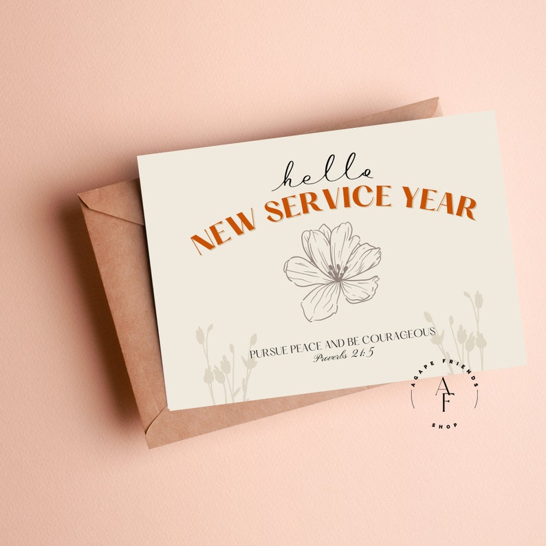 New Service Year Postcard 20222023 DIGITAL DOWNLOAD Jw Etsy Canada