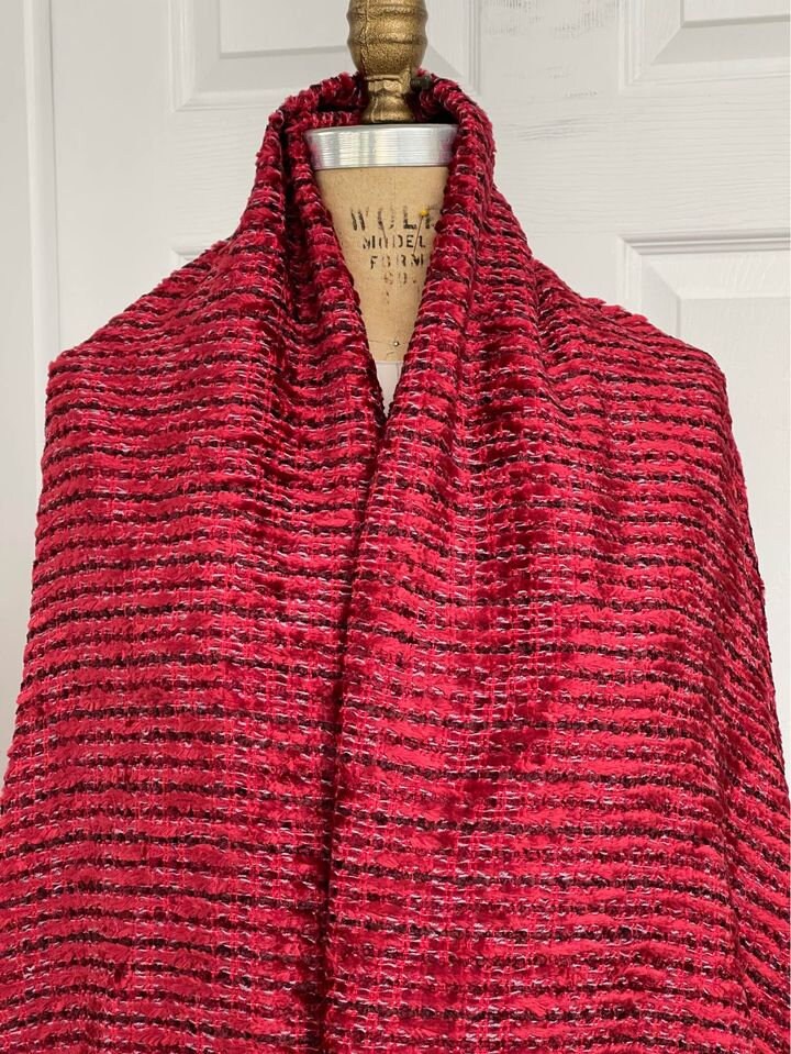 2.75m Linton Tweed Chenille Fabric Etsy