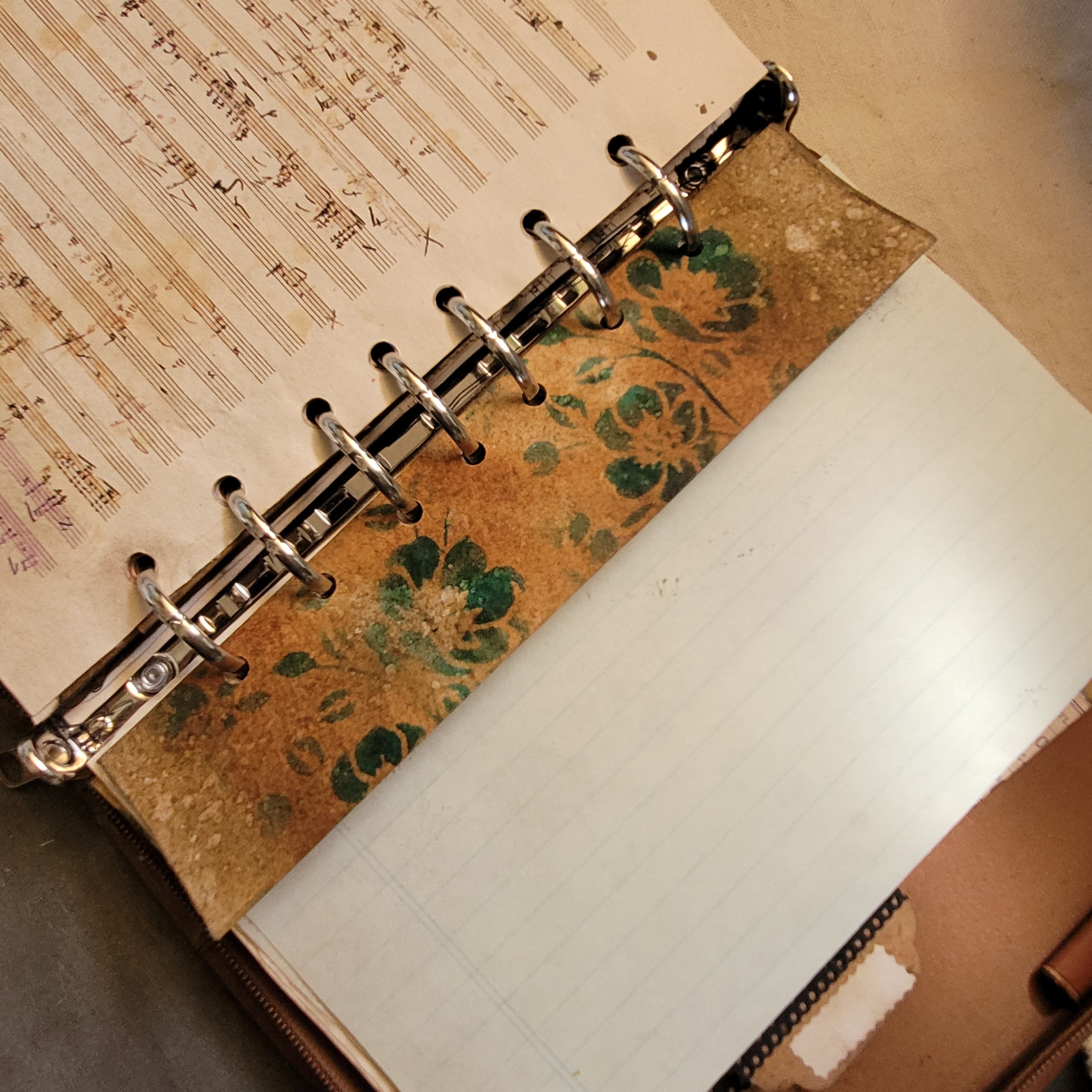 Vintage Planner Junk Journal - Timeless Elegance Meets