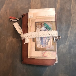 Vintage Planner Junk Journal - Timeless Elegance Meets