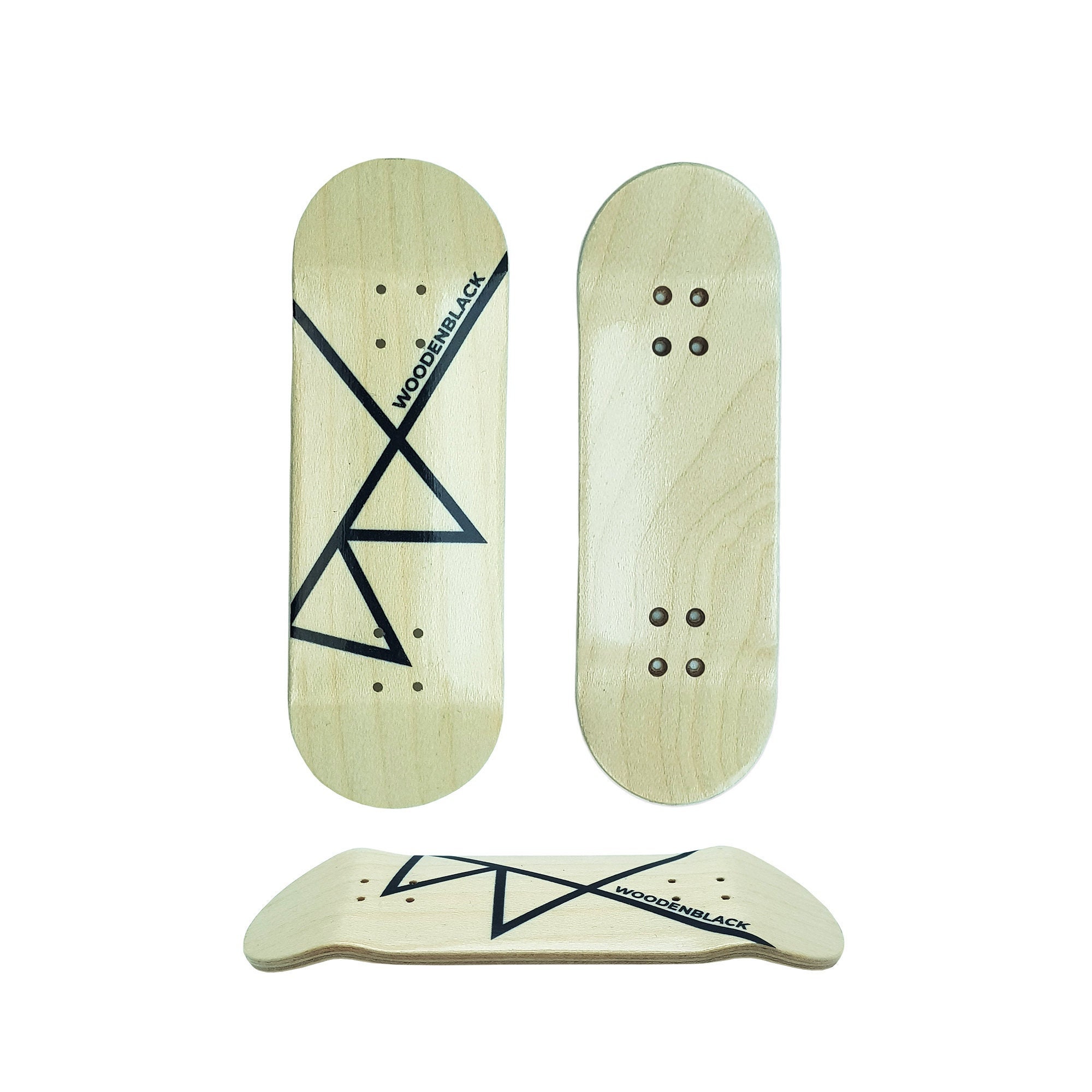 Woodenblack Be Different Pro Fingerboard Deck 32mm to 34mm -  Israel