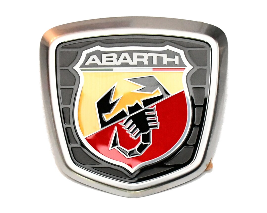1 X Rear Abarth Badge Is Satin Fiat 500 Abarth 595 695 Trunk Badge 1 X Rear Abarth Badge Is Satin Fiat 500 Abarth 595 695 Trunk Badge