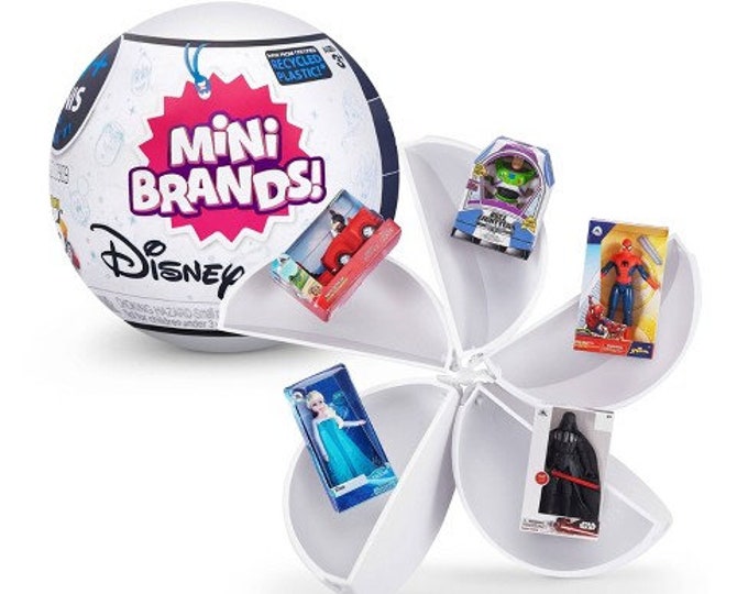 Mini Brands - Disney Store Edition - Disney, Pixar, Marvel, and Star Wars figures to collect. Try to collect them all.