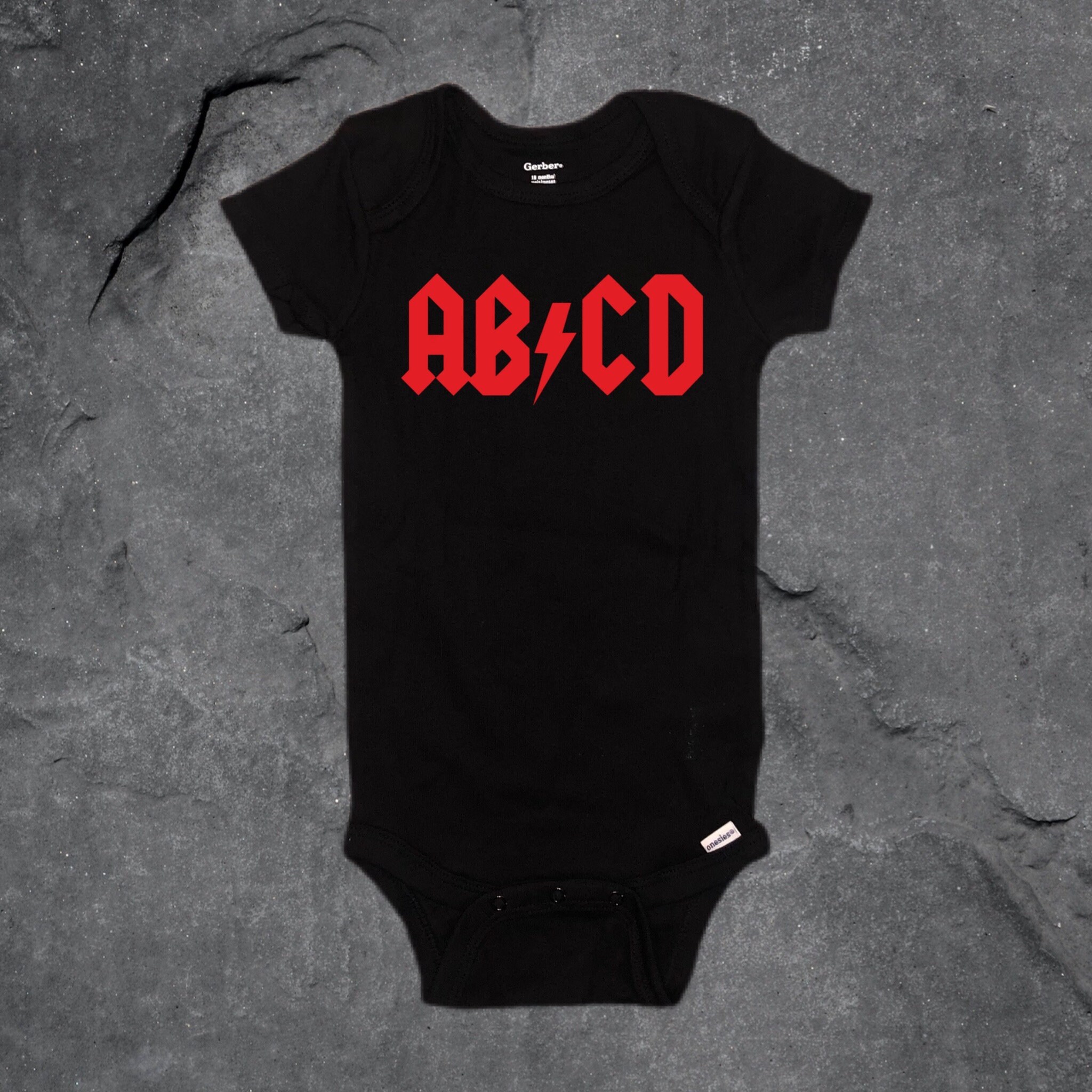 Ac Dc Acdc Abcd - Etsy