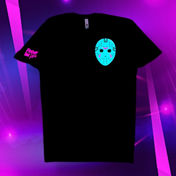 Jason Voorhees Friday the 13th Retro Halloween Classic Horror Movie Shirt