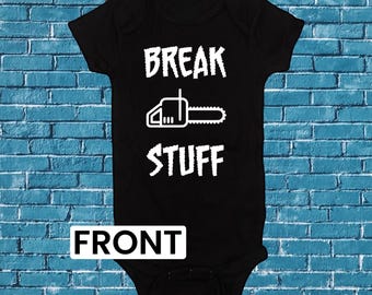 Romper cosas Limp Bizkit inspirado Nu Metal Heavy Metal Rock and Roll Body Regalo de baby shower Es solo uno de esos días