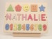 Toddler Toys | Baby Girl Gifts | Gift for Kids | Birthday Gifts | Baby Shower Gift, Personalized Baby Puzzle | Wooden Name Puzzle by Niagara 