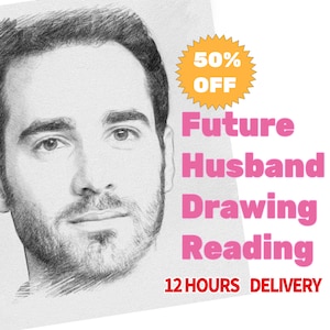 I Will Draw Your Future Husband in 12 hours, Soulmate Drawing, Psychic Reading, Psychic Drawing, Tarot Reading, Psychic Artist