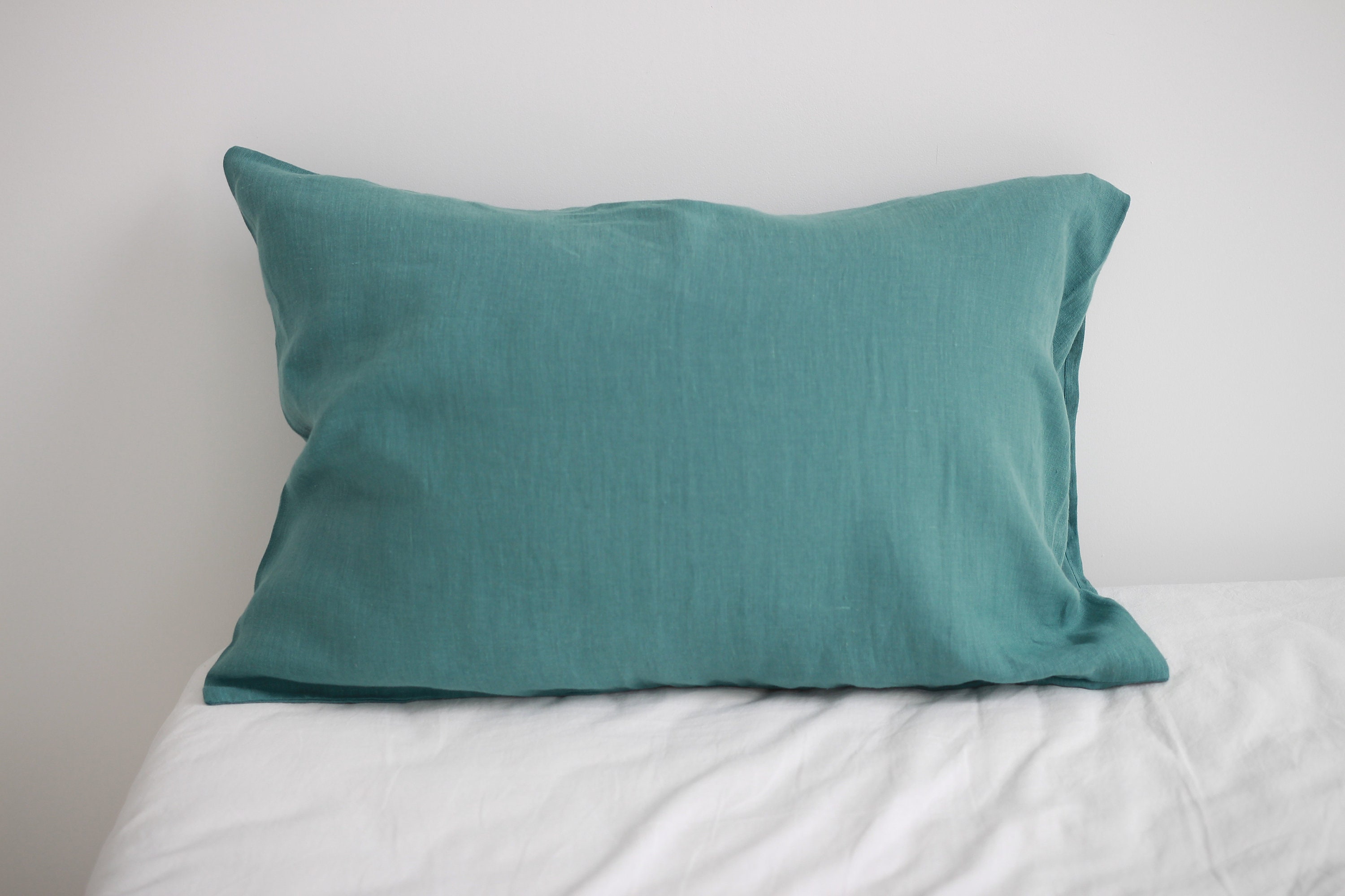 Sage Green Linen Pillow Case Pillow Cover 26 X 26 28X28 Etsy