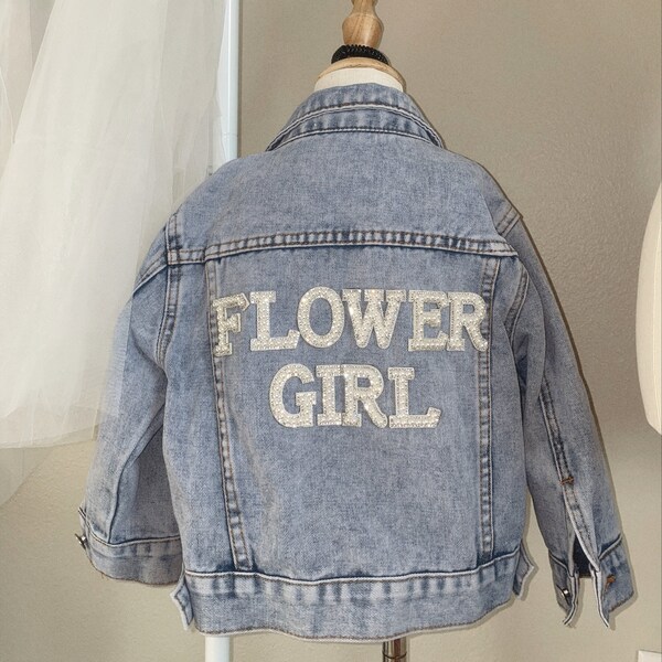 Flower Girl Jacket Etsy