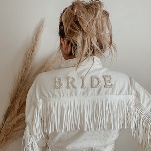 Personalized Jacket for Bride Gift for Bride Mrs Jacket - Etsy