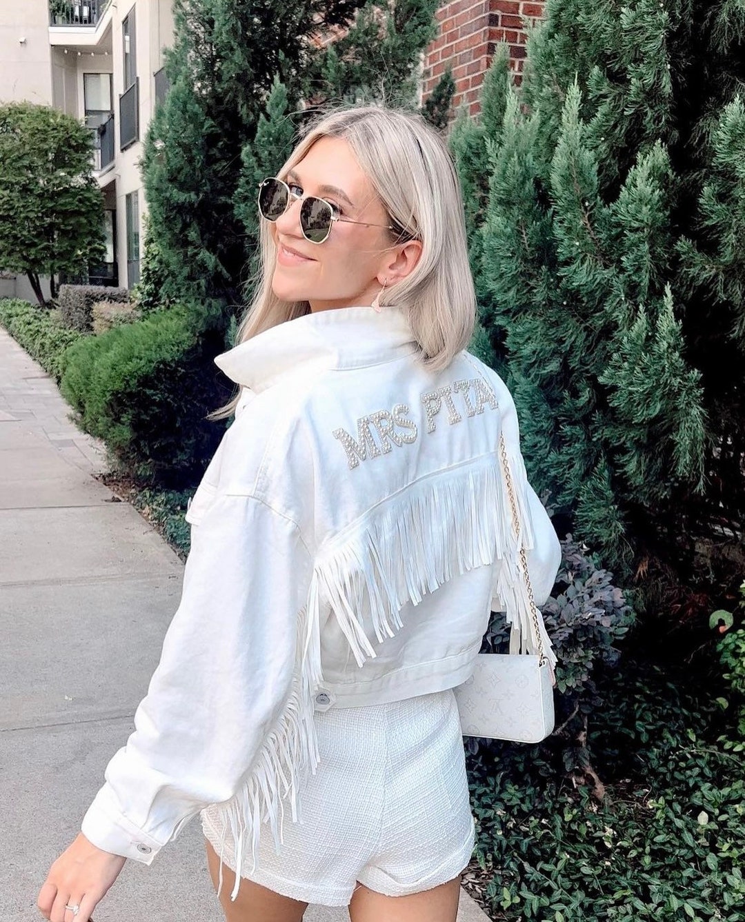 Bride jacket | Nashville bachelorette | Mrs Jacket | wifey jacket | Nash Bach | Rodeo bachelorette | Bride gift |cropped | last ride Bach