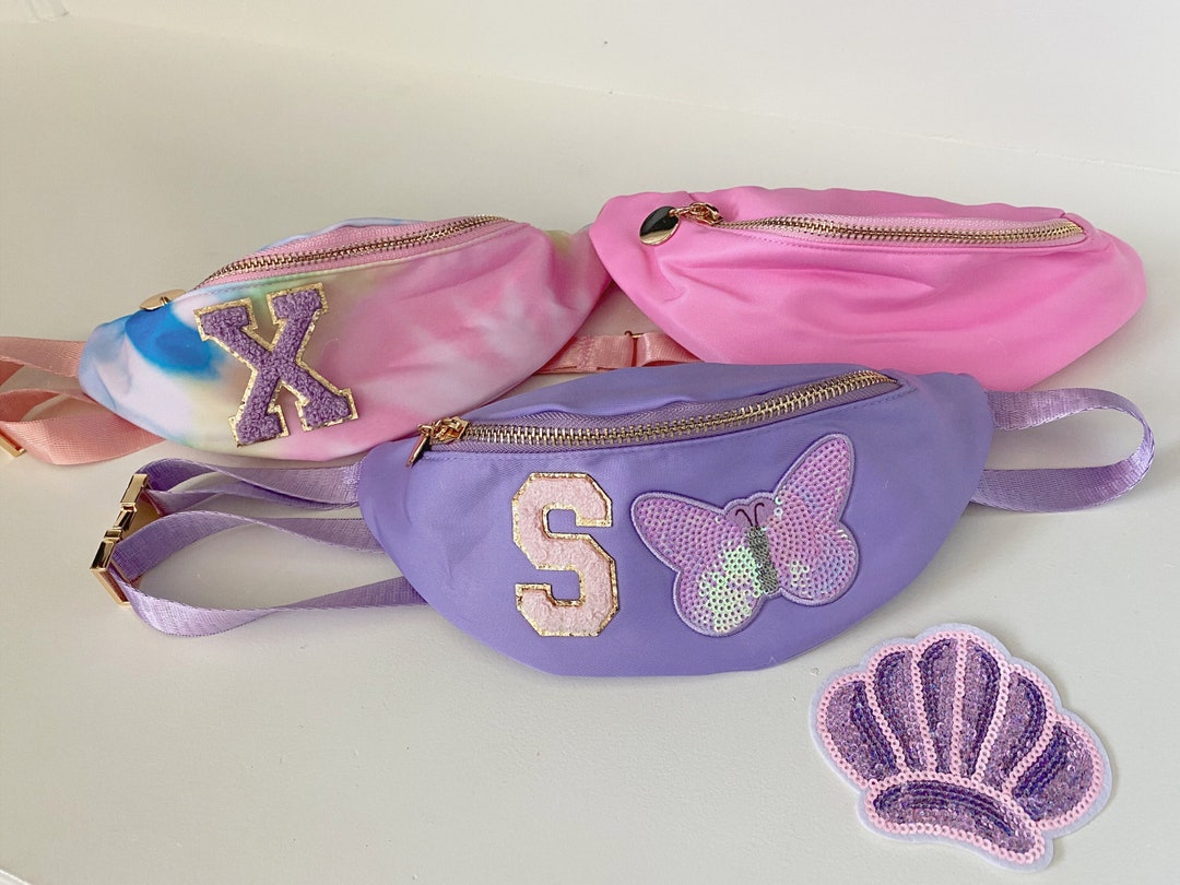 Little Girls Personalized Fanny Pack , Kids Custom Fanny Pack, Belt Bag
