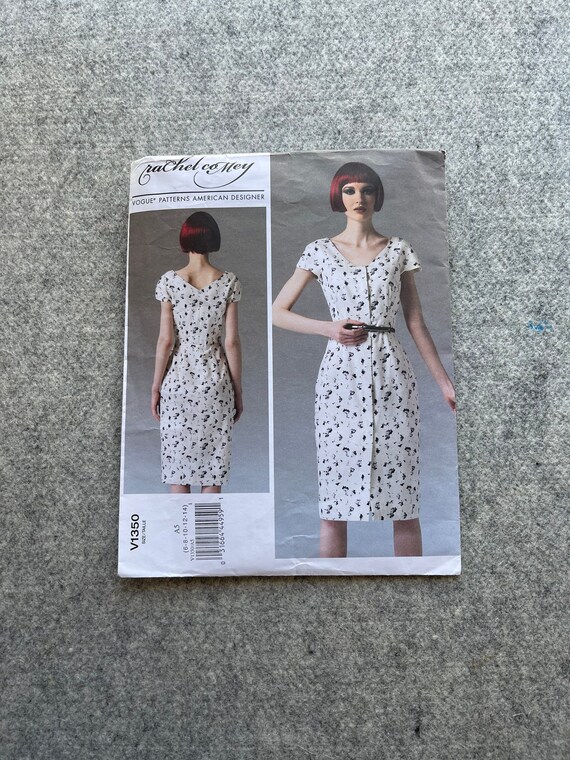 Vogue 1350 Rachel Comey Dress Sewing 