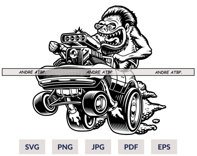 Hot Rod Vector File Piper Vintage Hot Rod 2 Clipart Vector Graphic Svg Png Jpg Eps Hotrod Cool ...
