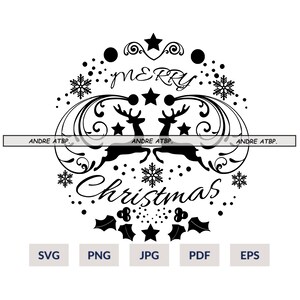 Merry Christmas SVG | Winter Design