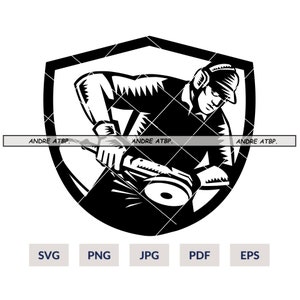 Builder Svg, Contractor Svg, Repairman Svg, Carpenter Svg, Builder Clipart, Builder Files for Cricut, Cut Files For Silhouette