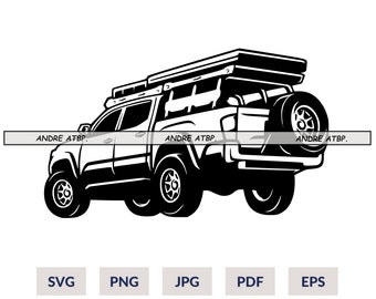 Off Road Car SVG, Off Road SVG, Adventure Offroad, Offroad car png, Camper svg, Outdoor svg, eps, pdf, digital download