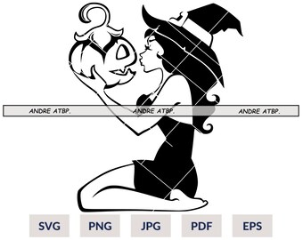 Witch Svg, Halloween Witch Svg, halloween svg, Witch clipart, Witches Svg Bundle, halloween party svg, Witch svg files for cricut,Silhouette