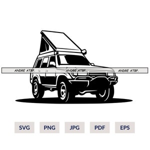 Off Road Car SVG, Off Road SVG, Adventure Offroad, Offroad car png, Camper svg, Outdoor svg, eps, pdf, digital download