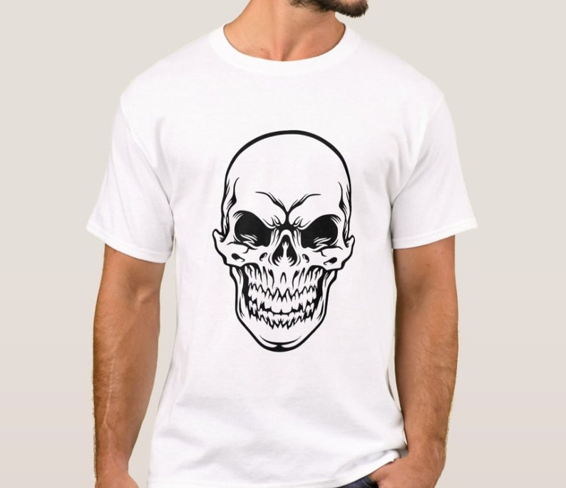 Skull Svg Skull Head Svg Skeleton Svg Skull Clipart - Etsy