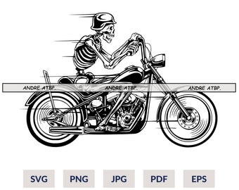 Skeleton Riding Motorcycle Svg, Dead Skeleton Rider Svg, Motorbike Svg, Skull Biker Svg, Skeleton Svg, Biker Skull Svg, Biker Shirt